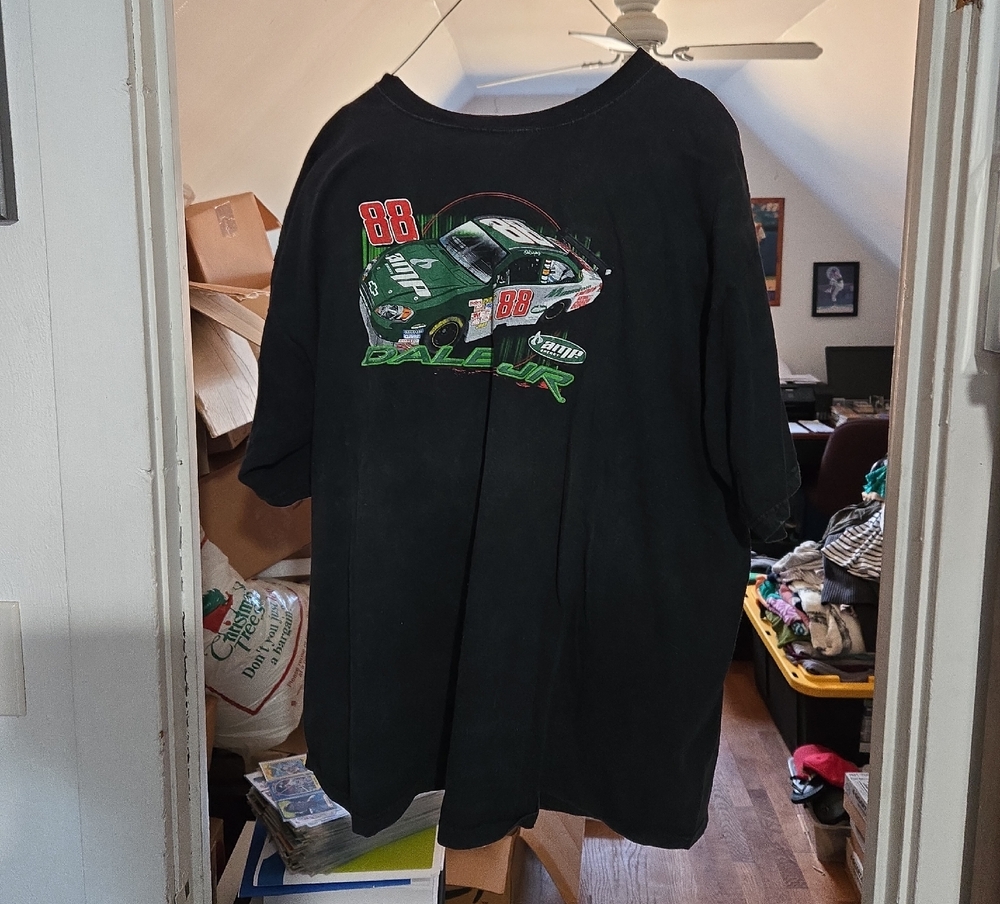 Chase Authentics Black and Green Racing Kids T-Shirt